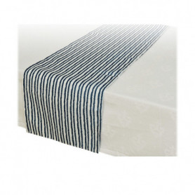 Chemin de Table Decoris Marin Bleu/Blanc Textile (32 x 150 cm) 24,99 €