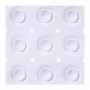 Tapis de Douche Antidérapant 5five Blanc PVC (55 x 55 cm) 32,99 €