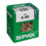 Boîte à vis SPAX Yellox Bois Tête plate 125 Pièces (4 x 40 mm) 19,99 €