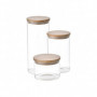 Set de 3 Boites San Ignacio Verre Transparent Bambou 41,99 €