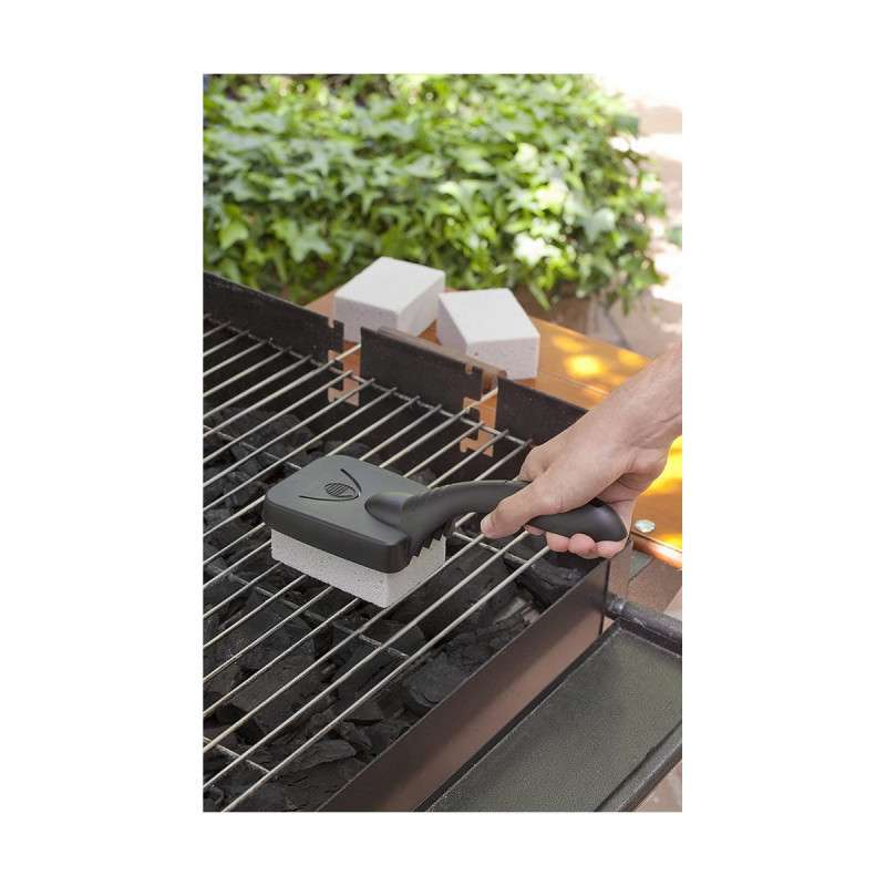 Image secondaire de Brosse de Nettoyage pour Barbecue Cleaning Block Gris 27 cm