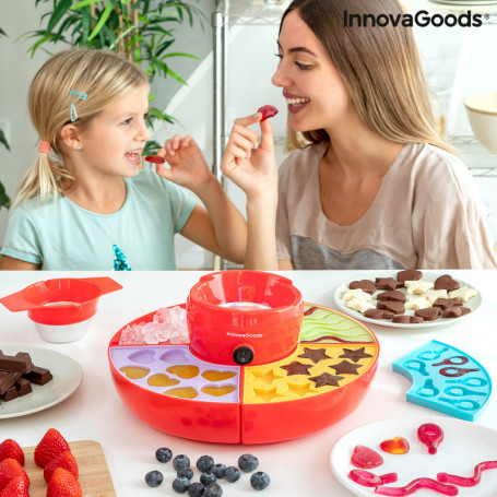 Machine à Bonbons Gélifiés et Fondue au Chocolat2 en 1 Yupot InnovaGoods 50,99 €