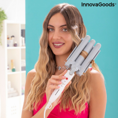 Fer à Boucler en Céramique à Tête Triple Triler InnovaGoods 32,99 €