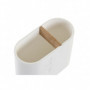 Support pour brosses à dents DKD Home Decor Naturel Blanc Bambou polypropylène ( 16,99 €