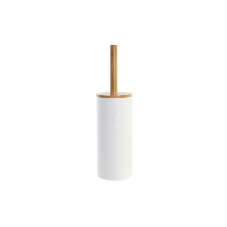 Brosse de salle de wc DKD Home Decor Naturel Blanc Bambou polypropylène (9 x 9 x 29,99 €