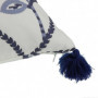 Coussin Versa Bleu Pompons Polyester (45 x 45 cm) 27,99 €