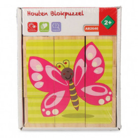 Puzzle enfant en bois Papillon Cubes (10 Pièces) 29,99 €
