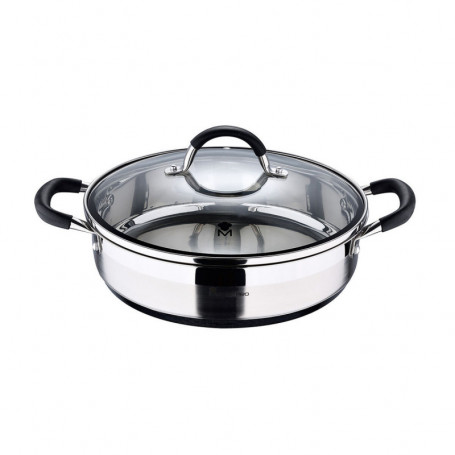 Casserole avec Couvercle Masterpro Acier inoxydable AISI 304 (3,8 L) 28 x 7 cm 79,99 €