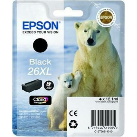 Cartouche d'encre originale Epson 26XL Noir 52,99 €