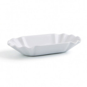 Plateau apéritif Quid Gastro Fun Céramique Blanc (20,5 x 11 x 3,5 cm) (Pack 12x) 67,99 €