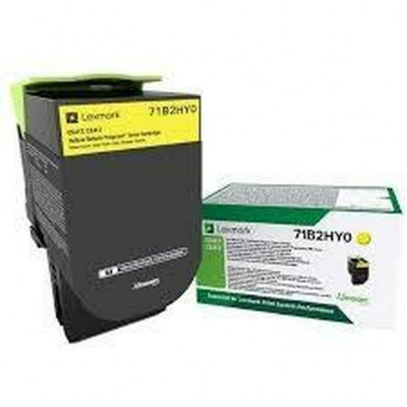 Toner Lexmark 71B2HY0 Jaune 189,99 €