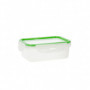 Boîte à lunch Quid Greenery 1 L Transparent Plastique (Pack 4x) 40,99 €