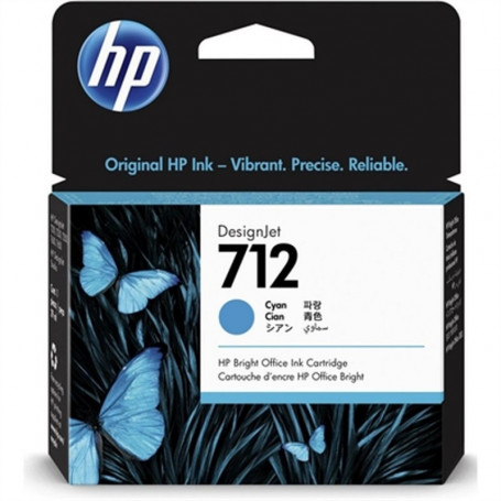 Cartouche d'encre originale HP 712 Cyan 56,99 €