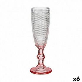 Coupe de champagne Rose Transparent verre 6 Unités (180 ml) 41,99 €