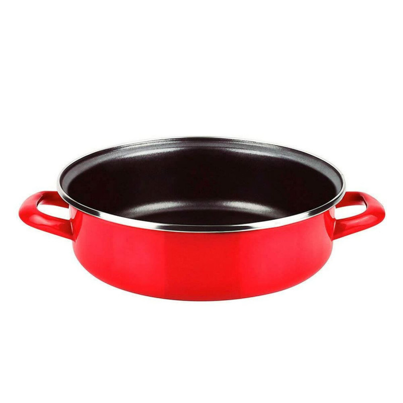 Plat à tarte Fagor Optimax Rouge Acier émaillé Ø 26 x 8 cm