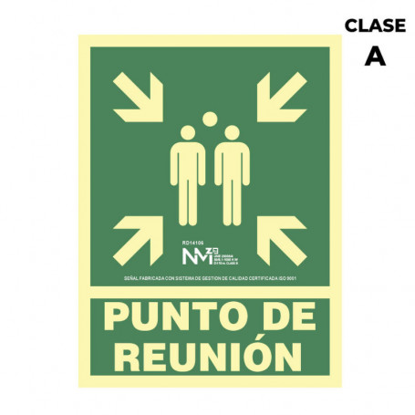 Panneau Normaluz Punto de reunión PVC (22,4 x 30 cm) 32,99 €