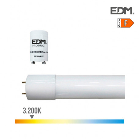 Tube LED EDM 9 W T8 F 800 lm (3200 K) 18,99 €