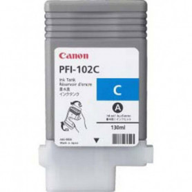 Cartouche d'encre originale Canon PFI-102C Cyan 79,99 €