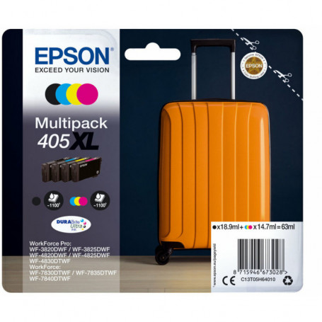 Cartouche d'encre originale Epson 405XL DURABrite Ultra Ink Multicouleur 149,99 €