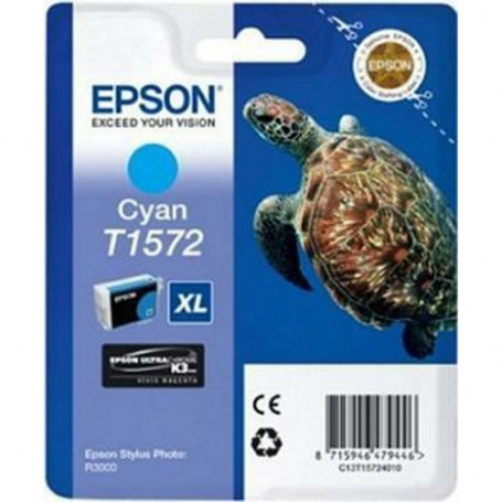 Cartouche d'encre originale Epson Cartucho T1572 cian Cyan 57,99 €