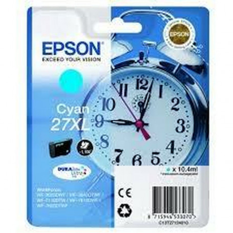 Cartouche d'encre originale Epson 27XL DURABrite Ultra Cyan 52,99 €