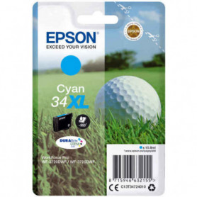 Cartouche d'encre originale Epson 34XL Cyan 37,99 €