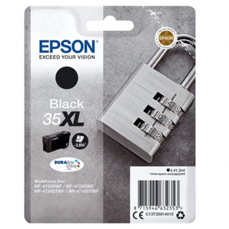 Cartouche d'encre originale Epson 35XL Noir 73,99 €