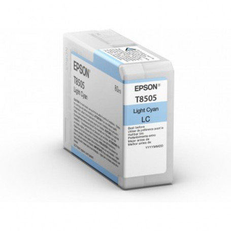 Cartouche d'encre originale Epson T850500 Cyan clair 79,99 €