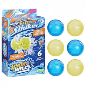 Nerf Super Soaker Hydro Balls. pack de 6 balles d'eau réutilisables 24,99 €