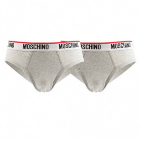 Slips Homme Gris Moschino