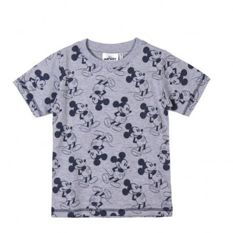 T shirt à manches courtes Enfant Mickey Mouse Gris 21,99 €