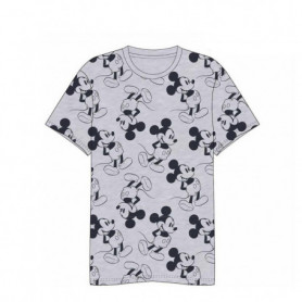 T-shirt à manches courtes homme Mickey Mouse Gris 22,99 €