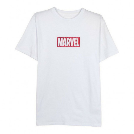 T-shirt à manches courtes homme Marvel Blanc 25,99 €