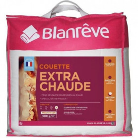 BLANREVE Couette extra chaude en microfibre - 220 x 240 cm - Blanc 123,99 €