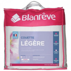 BLANREVE Couette légere en microfibre - 220 x 240 cm - Blanc 136,99 €