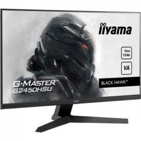 Ecran PC Gamer - IIYAMA G2450HSU-B1 - Master Black Hawk - 23.8 FHD - Dalle VA - 199,99 €