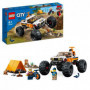 LEGO City 60387 Les Aventures du 4x4 Tout-Terrain. Jouet Monster Truck. Jeu Camp 38,99 €