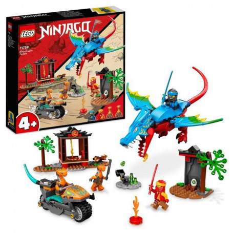 LEGO NINJAGO 71759 Le Temple du Dragon Ninja. Ensemble de Jouet et de Figurine a 53,99 €