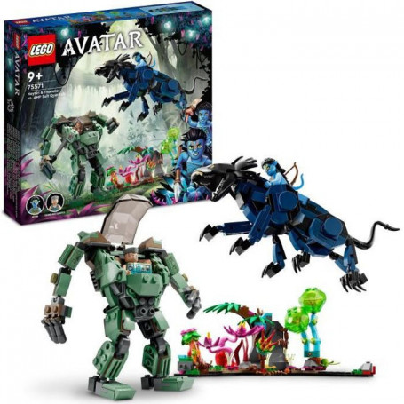 LEGO Avatar 75571 Neytiri et le Thanator vs. Quaritch dans l'Exosquelette AMP. J 53,99 €