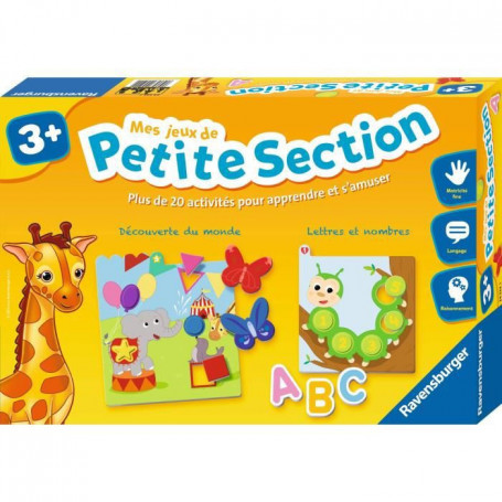 Mes jeux de petite section - Coffret complet éducatif - 20 activités programme 1 41,99 €