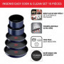 TEFAL L1579102 Ingenio Easy Cook N Clean Batterie de cuisine 10 pieces. anti ash 139,99 €