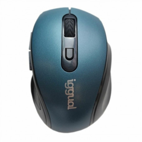 Souris iggual ERGONOMIC-M Bleu 15,99 €