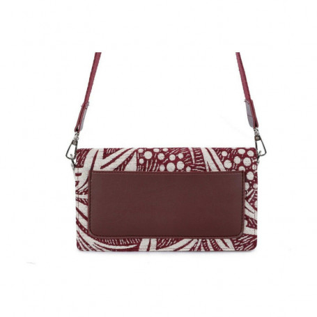 Sac-à-main Femme Laura Ashley CRESTON-FLOWER-CLARET-RED Gris (24 x 13 x 3 cm) 77,99 €