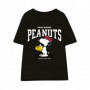 T-shirt à manches courtes femme Snoopy Noir 31,99 €