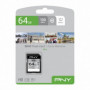 Carte Mémoire Micro SD avec Adaptateur PNY 64 GB 100 mb/s 21,99 €