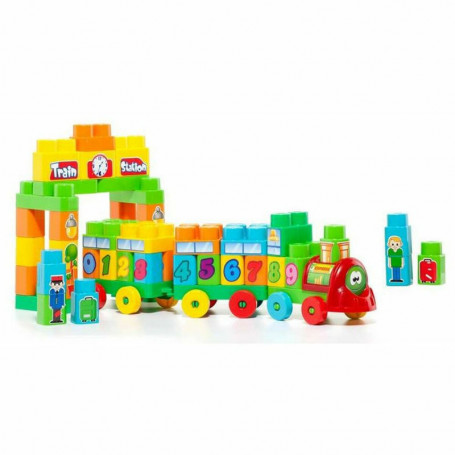 Camion avec blocs de construction Moltó Train Station (70 pcs) 38,99 €