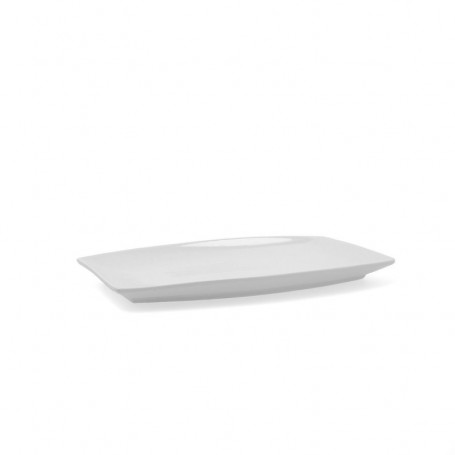 Plat à Gratin Quid Gastro Céramique Blanc (30,5 x 19,5 x 2,5 cm) (Pack 4x) 55,99 €