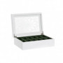 étui à montres DKD Home Decor Verre Blanc Bois MDF (29 x 20 x 9 cm) 39,99 €