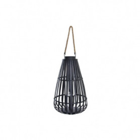 Lanterne DKD Home Decor Verre Noir Bambou (35 x 35 x 60 cm) 289,99 €