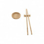 Set de sushi DKD Home Decor Naturel Bambou Oriental 84,99 €